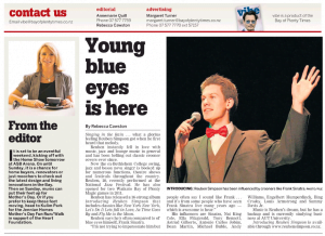 Jazz Newspaper Article